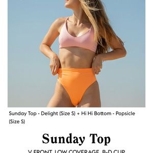 Left on Friday Sunday Top in Delight S